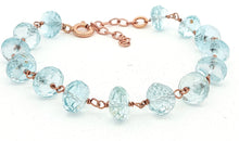 Armkette ROSARY mit Aquamarin