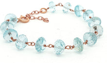 Armkette ROSARY mit Aquamarin