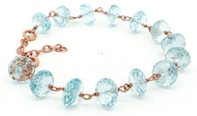 Armkette ROSARY mit Aquamarin