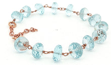 Armkette ROSARY mit Aquamarin