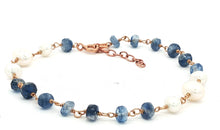 Armkette ROSARY mit Perlen und Iolith
