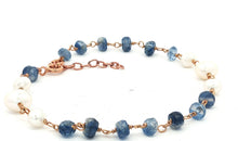 Armkette ROSARY mit Perlen und Iolith