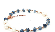 Armkette ROSARY mit Perlen und Iolith