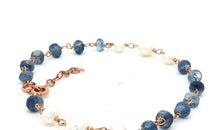 Armkette ROSARY mit Perlen und Iolith
