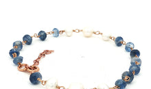 Armkette ROSARY mit Perlen und Iolith