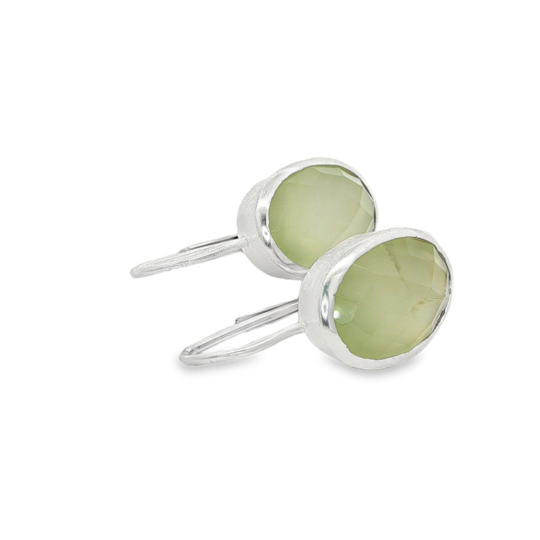 Ohrhänger Serenah Prehnit