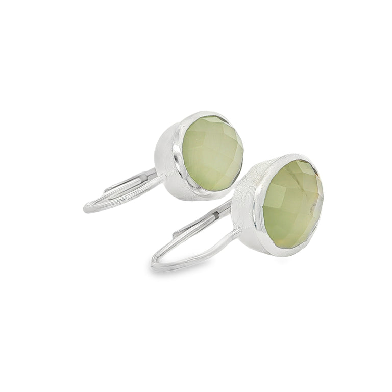 Ohrhänger Serenah Prehnit