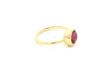 Unikate Ring  18 Karat Gelb Gold Rosa Turmalin