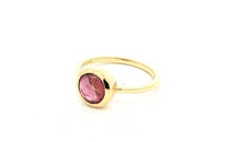 Unikate Ring  18 Karat Gelb Gold Rosa Turmalin