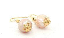 Boho-Ohrringe mit Barock-Perlen 12 mm
