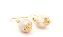 Boho-Ohrringe mit Barock-Perlen 12 mm