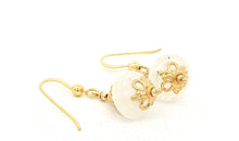 Barocke Ohrringe mit Mondstein