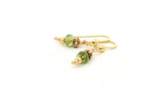 Ohrringe mit Peridot 5 mm