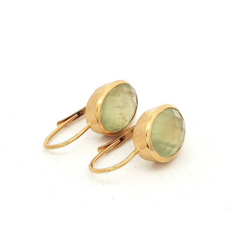 Ohrhänger Serenah Prehnit