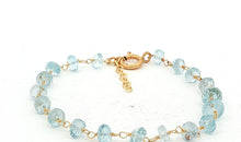 ROSARY Armkette mit Aquamarin