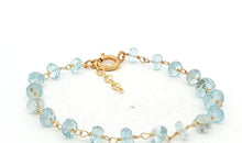 ROSARY Armkette mit Aquamarin