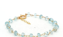 ROSARY Armkette mit Aquamarin