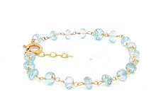 ROSARY Armkette mit Aquamarin
