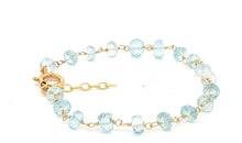 ROSARY Armkette mit Aquamarin