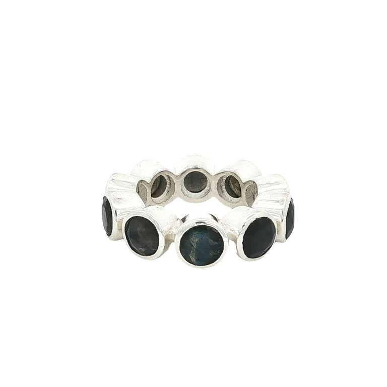 Ring OCTAVE mit Labradorit