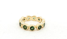 Ring OCTAVE grüner Turmalin