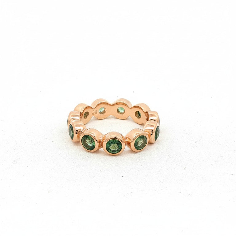 Ring OCTAVE grüner Turmalin