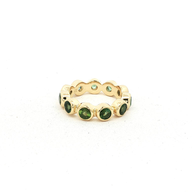 Ring OCTAVE grüner Turmalin