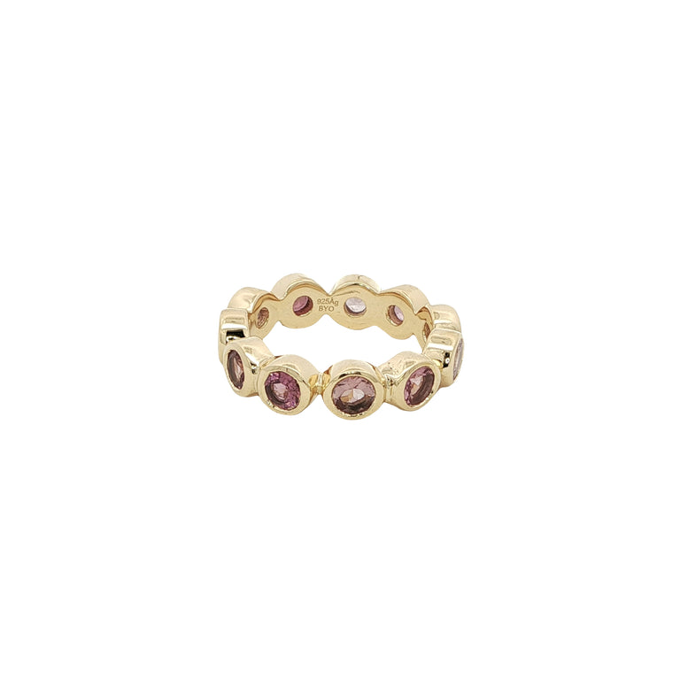 Ring OCTAVE rosa Turmalin