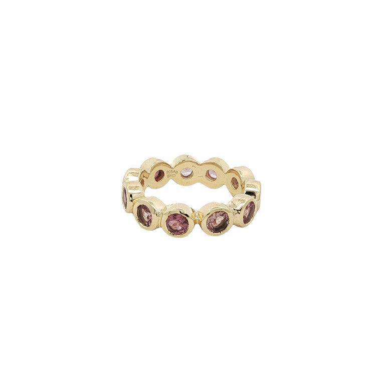 Ring OCTAVE rosa Turmalin