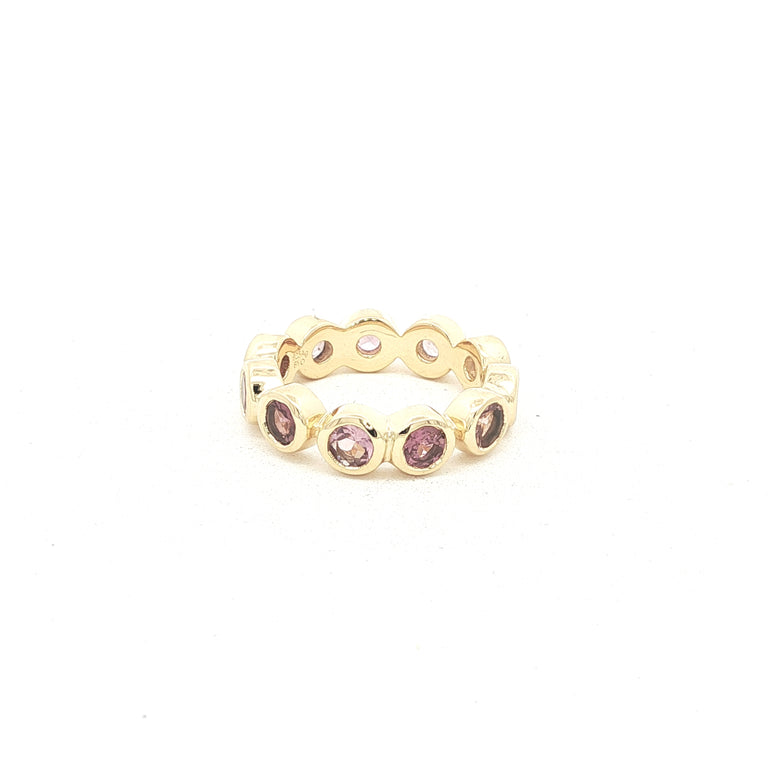 Ring OCTAVE rosa Turmalin