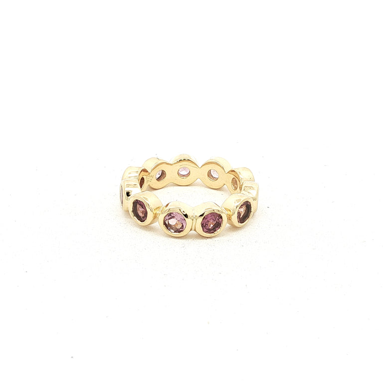 Ring OCTAVE rosa Turmalin