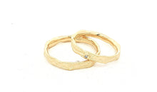 Ring KEENAN 3 mm mit Diamant