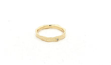 Ring KEENAN 3 mm mit Diamant