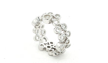 Ring AURELIA mit weissen Topasen
