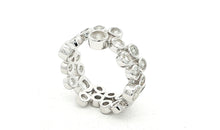 Ring AURELIA mit weissen Topasen