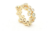 Ring AURELIA mit weissen Topasen
