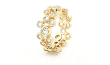 Ring AURELIA mit weissen Topasen