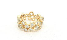Ring AURELIA mit weissen Topasen