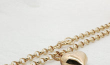 Halskette 50 cm mit Herz