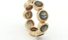 Ring OCTAVE mit Labradorit
