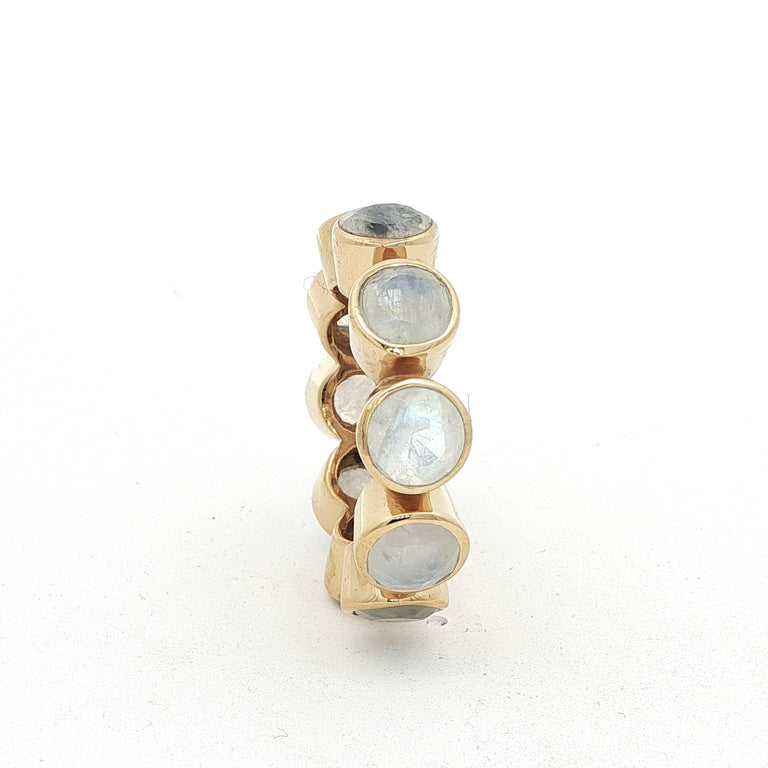 Ring OCTAVE mit Mondstein