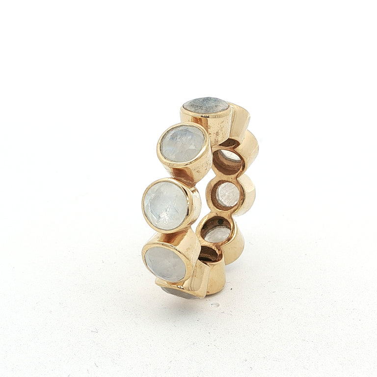 Ring OCTAVE mit Mondstein