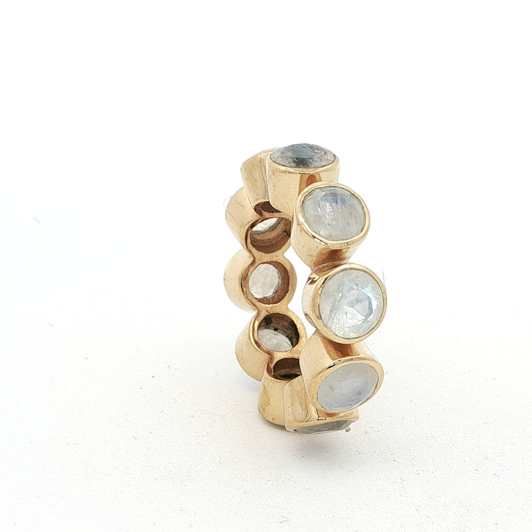 Ring OCTAVE mit Mondstein