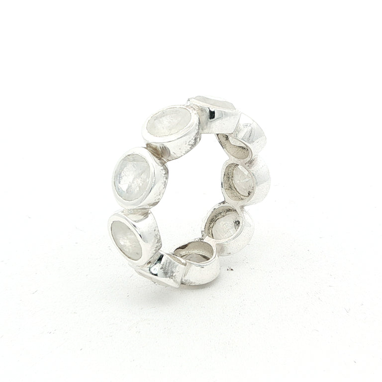 Ring OCTAVE mit Mondstein