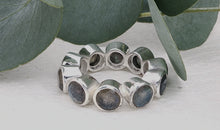 Ring OCTAVE mit Labradorit