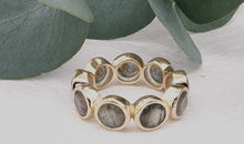 Ring OCTAVE mit Labradorit