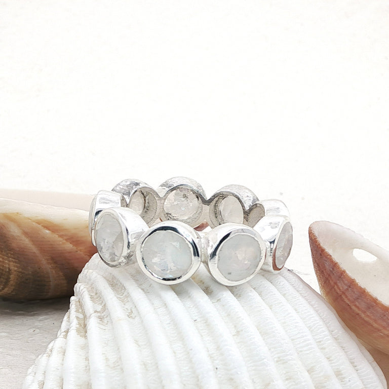 Ring OCTAVE mit Mondstein