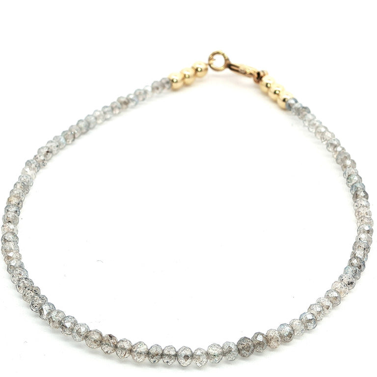 Armkette mit Labradorit 3 mm