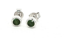 Ohrstecker JANAJA grüner Turmalin 4 mm