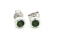 Ohrstecker JANAJA grüner Turmalin 4 mm